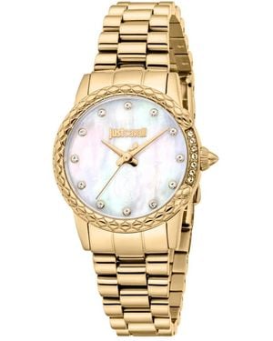 Just Cavalli Fiorenza Horloge - Metallic