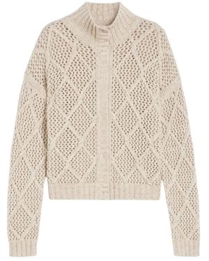 Max Mara Ghinea Cardigan - Wit