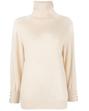 Max & Moi Basic Rollkragenpullover - Natur