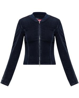 DIESEL Bomber Jackets - Azul