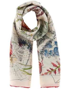 McQueen Silky Scarves - Multicolor