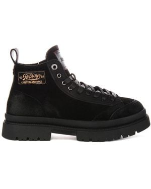 Replay Lace-Up Boots - Black