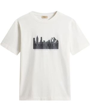 Woolrich T-Shirts - Blanc