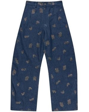 Munthe Wide Jeans - Blau