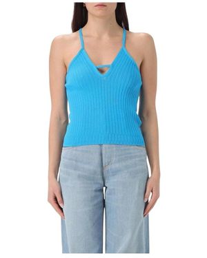Iceberg Sleeveless Tops - Bleu