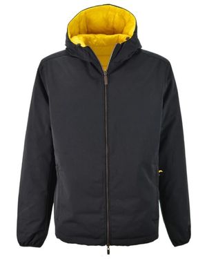 Ciesse Piumini Jassen ,Zwart ,Omkeerbare Donsjas Zwart - Blauw