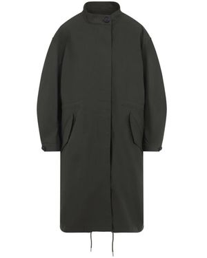 Givenchy Langer Parka-Mantel - Schwarz