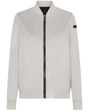Rrd Jassen ,Wit ,Polyester Nabucco Bomber Jacket - Grijs