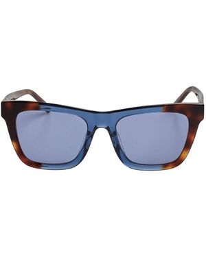 DKNY Rectangle Zonnebrillen - Blauw