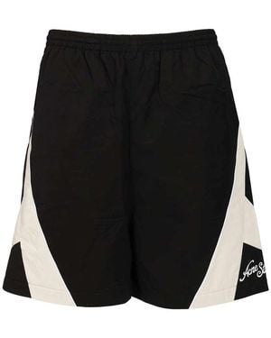 Acne Studios Korte Broeken ,Zwart ,Katoen Casual Technical Shorts