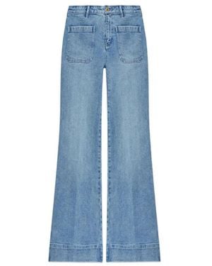 Michael Kors Flared Jeans - Azul