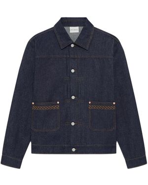 Drole de Monsieur Denim Jackets - Blue