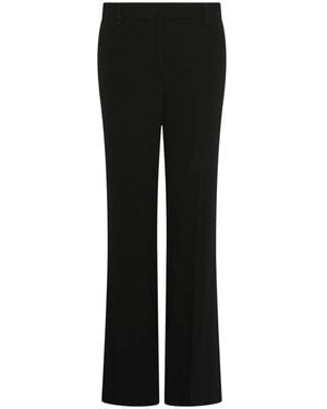 Marella Straight Trousers - Negro