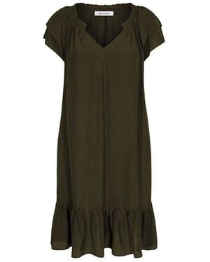 co'couture Sunrise Cropped Kleid 96230 Army - Grün