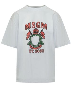 MSGM T-Shirts - Gris