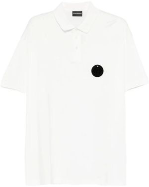 Emporio Armani Polo Shirts - White