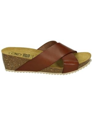 Hee 25004 Keilsandalette - Braun
