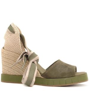 Paloma Barceló Wedges - Vert