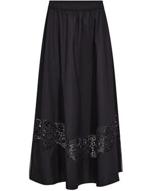 Mos Mosh Midi Skirts - Negro