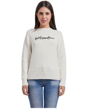 Emporio Armani Pullover Mit Rundhalsausschnitt - Grau