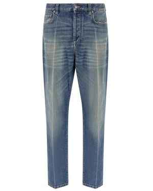 Versace Straight Fit Jeans - Blue