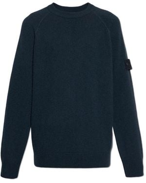 Stone Island Cashmere Knitwear - Blu