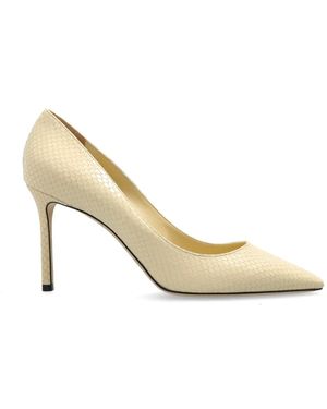 Jimmy Choo Hohe Schuhe Romy - Mettallic