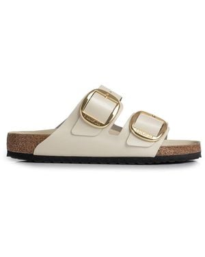 Birkenstock Sliders - White