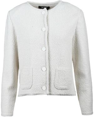 Antonino Valenti Metallischer Wollblazer - Weiß