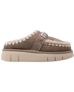 Mou Mules - Grey