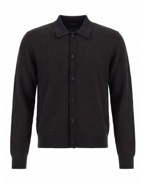 BOSS C-Laconico Cardigan - Schwarz