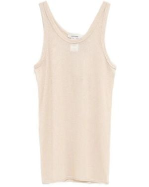 Lemaire Sleeveless Tops - Natural