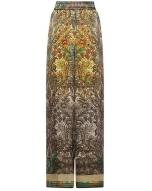 Pierre Louis Mascia Wide Trousers - Natural