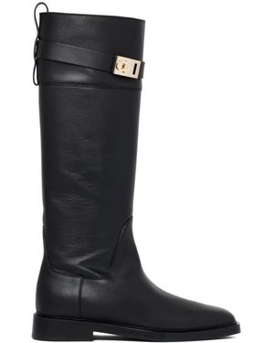 Ferragamo High Boots - Black