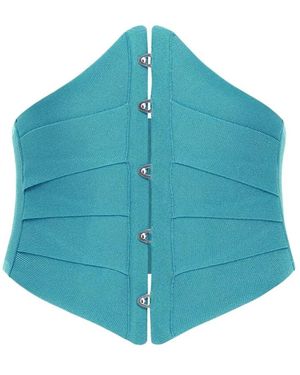 Roberto Cavalli Korsett Mit Haken - Blau