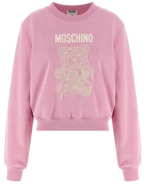 Moschino 2240 Fantasia Viola Felpa - Roze