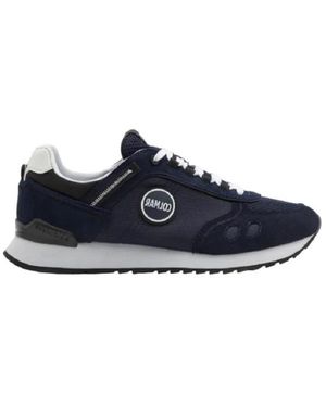 Colmar Schoenen ,Blauw ,Leer Travis Sport Bold Sneakers
