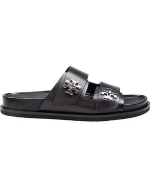 Tory Burch Sliders - Black