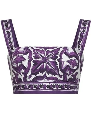 Dolce & Gabbana Sleeveless Tops - Viola