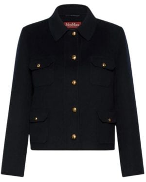 Max Mara College Jacket - Blauw