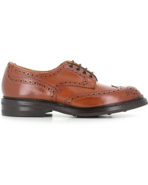 Tricker's Schoenen ,Bruin ,Leer Bourton