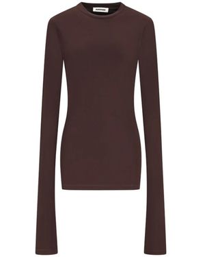 DARKPARK Long Sleeve Tops - Marrón