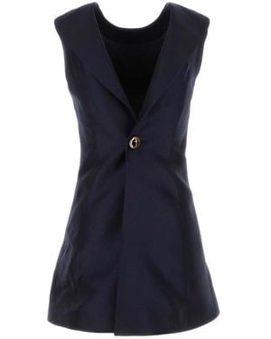 Balenciaga A-Linien-Minikleid - Blau