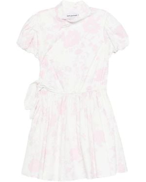 Self-Portrait Short Dresses - Wit