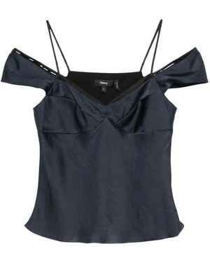 Theory Sleeveless Tops - Bleu