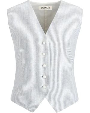 LADNERI Helena Tailoring Vest - Blau