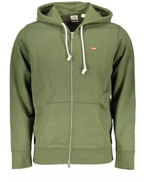 Levi's Reißverschluss Hoodie Regular Fit - Grün