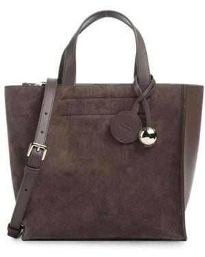Furla Tote Bags - Marrone