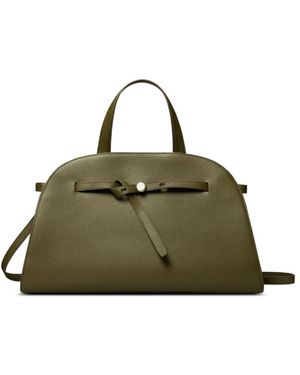 Tory Burch Tassen ,Groen ,Leer Romy Leren Boston Tas
