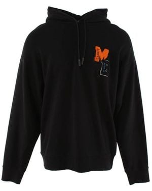 Marcelo Burlon Hoodies - Black